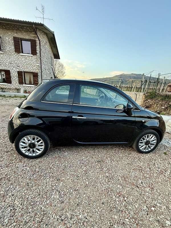 Usata Fiat 500 Lounge 69 CV (50 kW) 2015 Nero Utilitaria