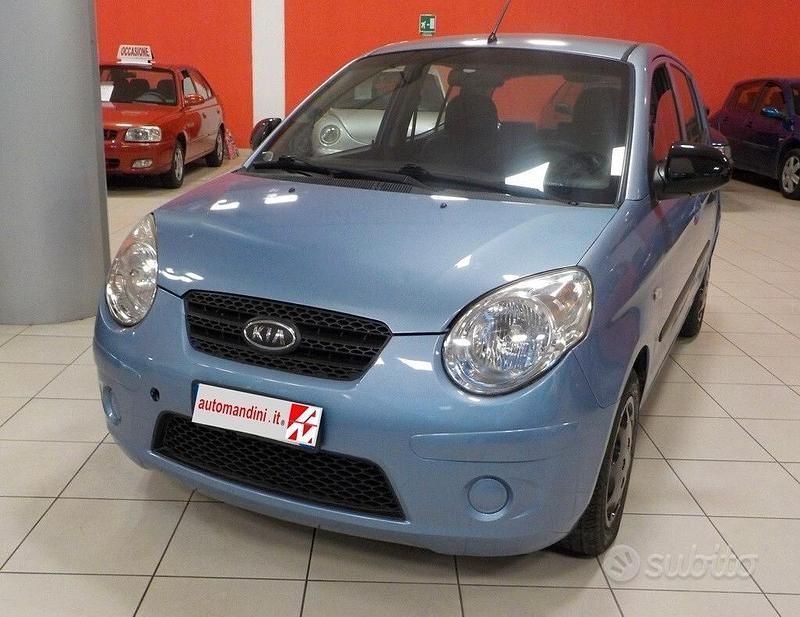 Usata Kia Picanto 60 CV (44 kW) 2008 Blu Utilitaria
