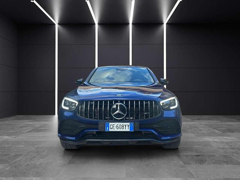 Usata Mercedes GLC43 AMG AMG 390 CV (286 kW) 2021 Blu/azzurro Coupé
