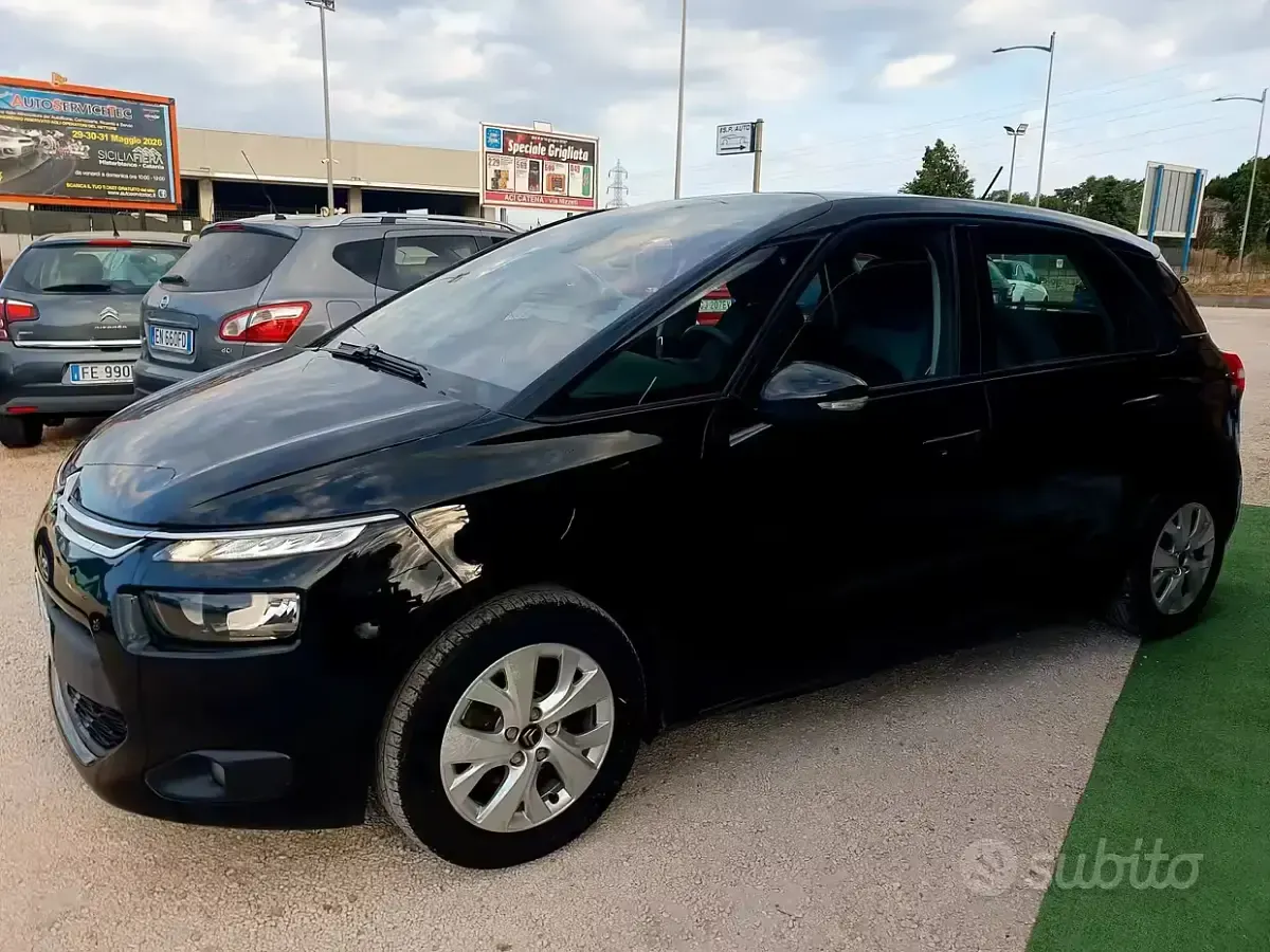 Usata Citroën C4 Picasso 92 CV (67 kW) 2014 Nero Monovolume