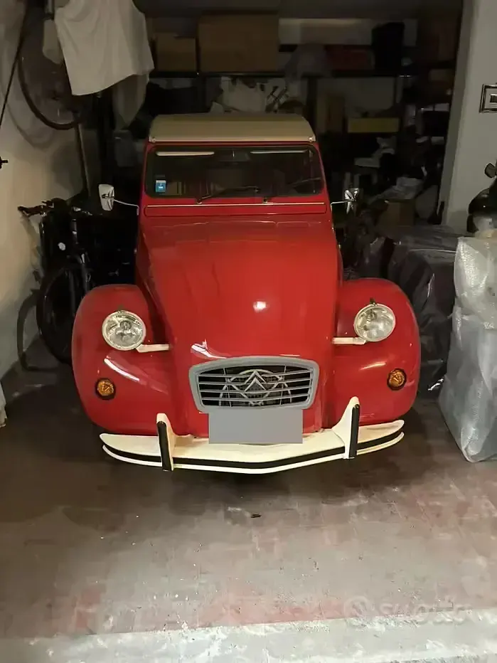 Usata Citroën 2CV 29 CV (21 kW) 1980 Rosso Berlina
