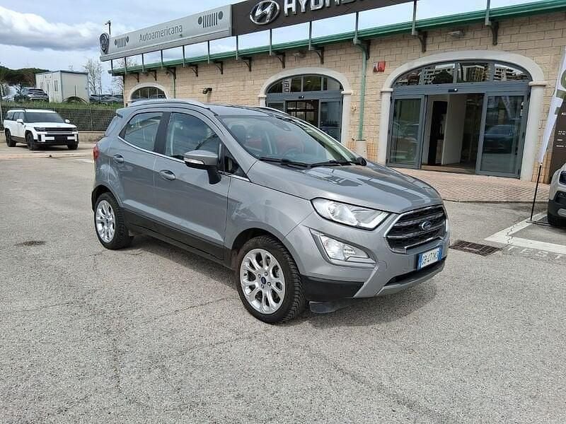 Usata Ford Ecosport Titanium 125 CV (91 kW) 2020 Argento SUV