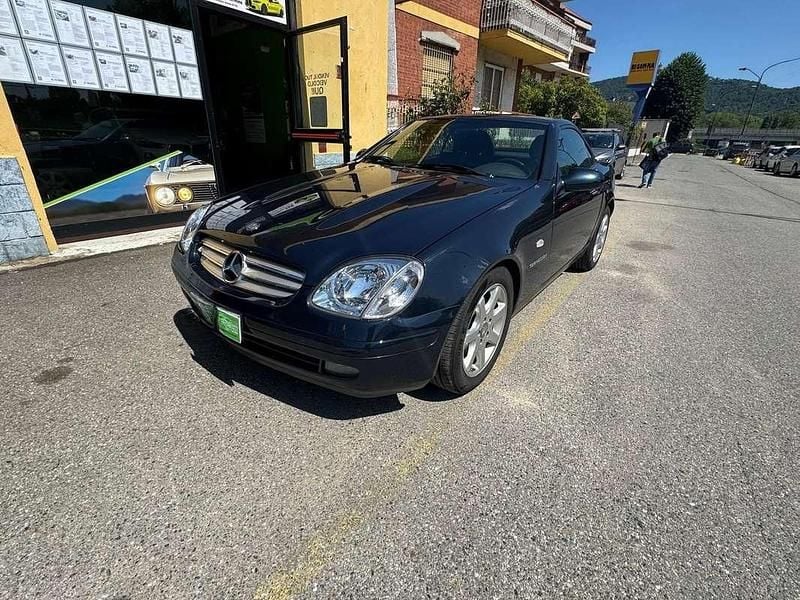 Usata Mercedes SLK200 192 CV (141 kW) 1998 Blu/azzurro Cabrio