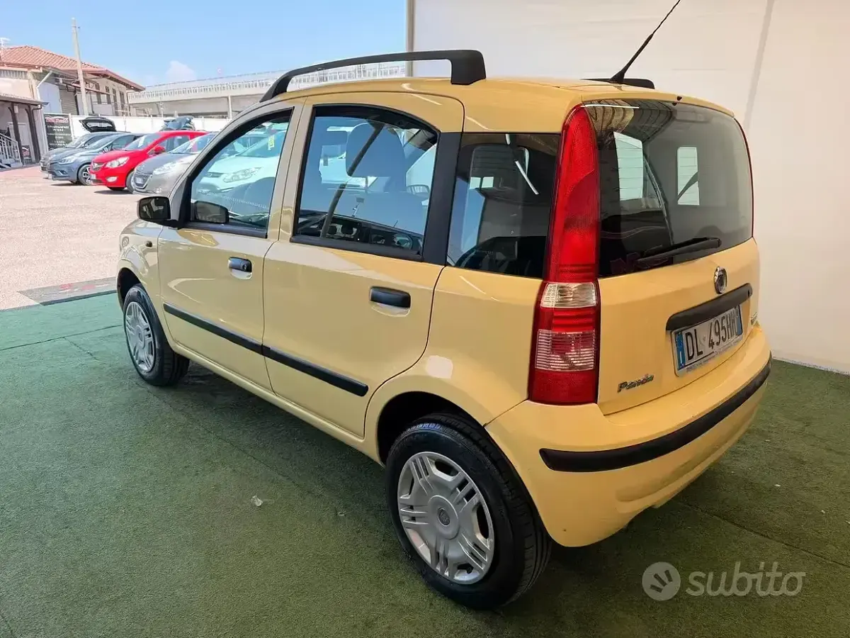 Usata Fiat Panda 60 CV (44 kW) 2007 Giallo Utilitaria