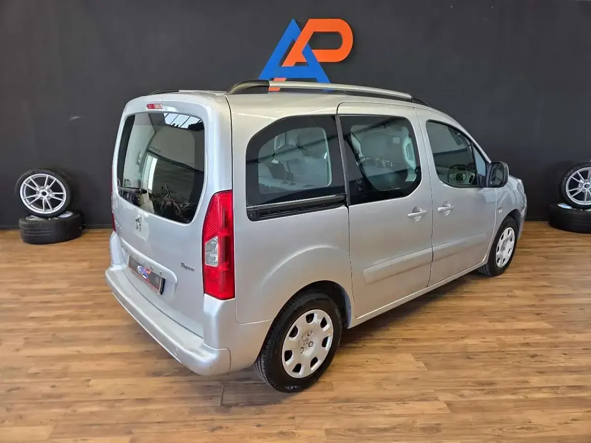 Usata Peugeot Partner Tepee 90 CV (66 kW) 2009 Argento Monovolume