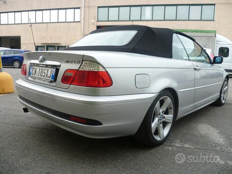 Usata BMW 318 Cabriolet 2005 Grigio Cabrio