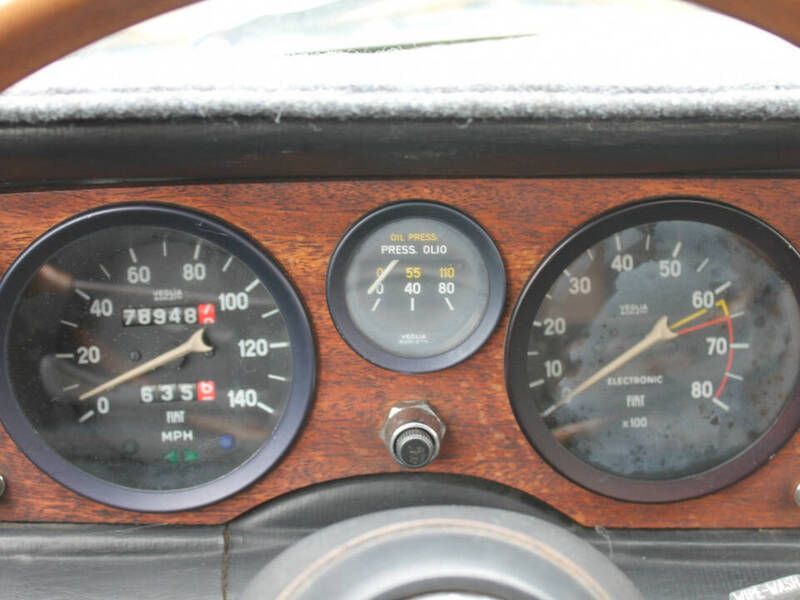 Usata Fiat 124 Spider 118 CV (86 kW) 1974 Nero Cabrio