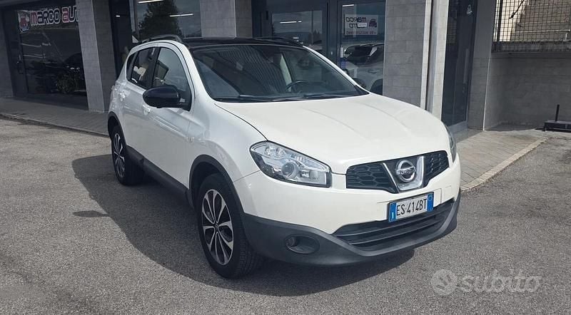Usata Nissan Qashqai 110 CV (80 kW) 2013 Bianco SUV