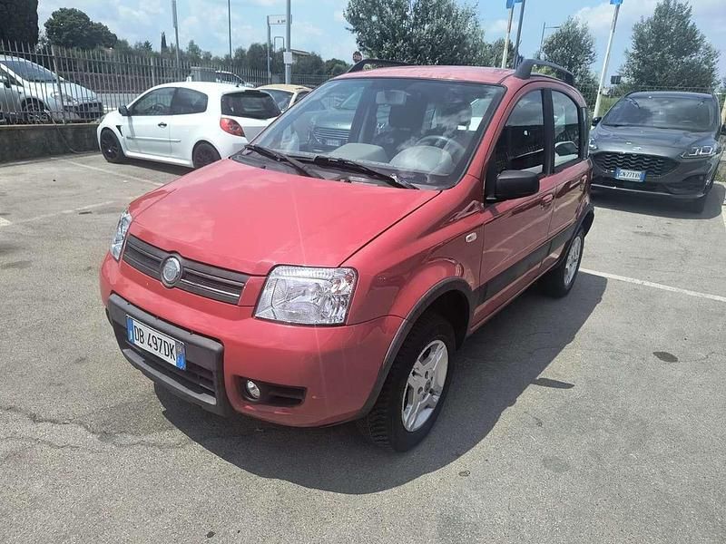 Rosso Usata 2006 Fiat Panda 4x4 Climbing Due volumi | 3600 € (Super prezzo) - Immagine 1/4
