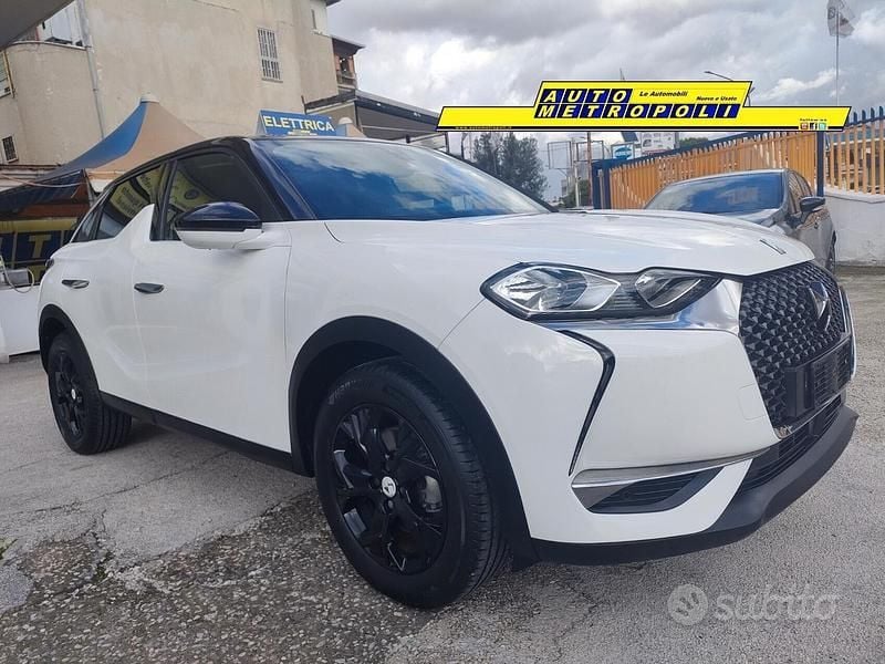 Usata DS Automobiles DS3 Crossback E-Tense So Chic 100 kW (136 CV) 2021 Bianco SUV