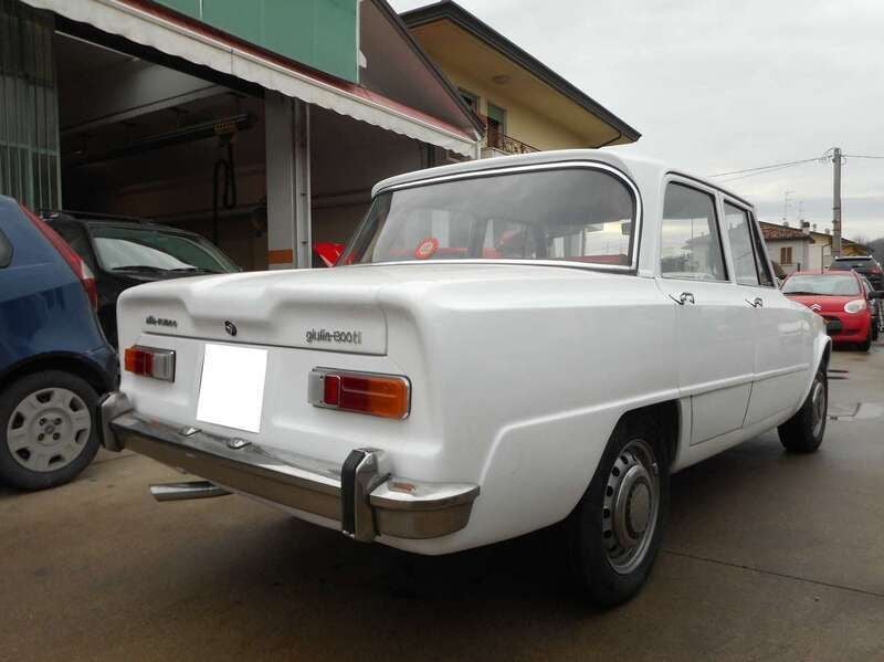 Usata Alfa Romeo Giulia 1300 Ti 84 CV (61 kW) 1969 Bianco Berlina
