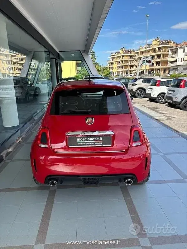 Usata Abarth 595 145 CV (106 kW) 2015 Rosso Berlina