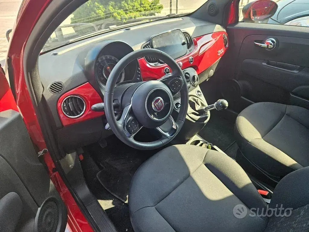 Usata Fiat 500 Red 69 CV (50 kW) 2023 Rosso perlato Utilitaria