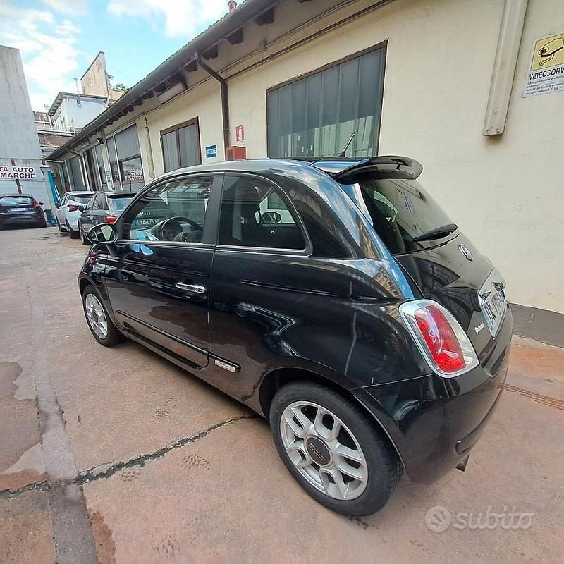 Usata Fiat 500 75 CV (55 kW) 2007 Nero Berlina