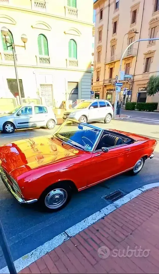 Usata Peugeot 304 1970 Rosso Cabrio