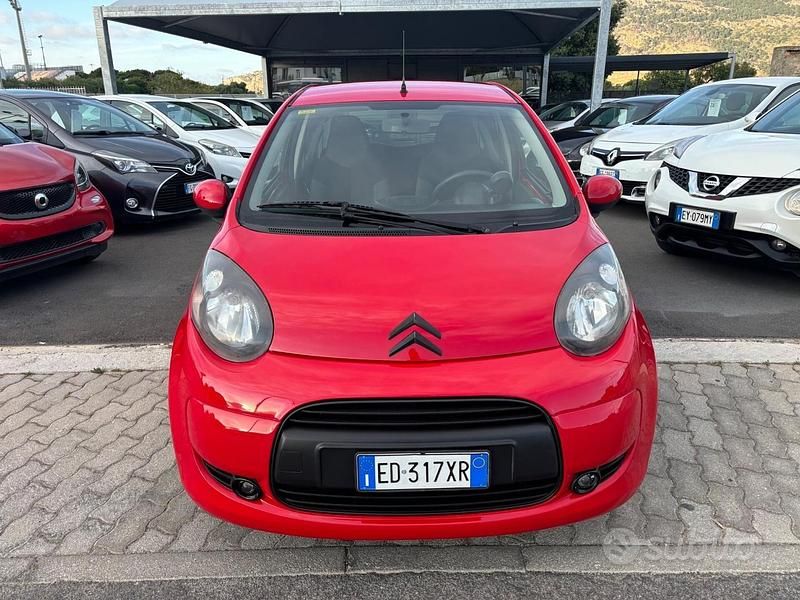 Usata Citroën C1 68 CV (50 kW) 2010 Rosso Utilitaria