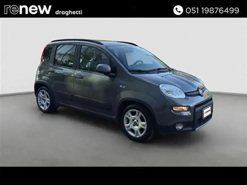 Usata Fiat Panda S 71 CV (52 kW) 2022 Grigio scuro Utilitaria