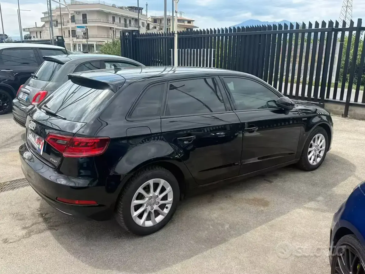 Usata Audi A3 Ambiente 110 CV (80 kW) 2016 Nero Berlina
