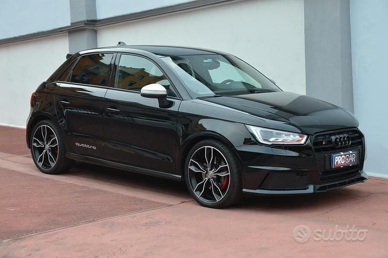 Usata Audi S1 Sportback 231 CV (169 kW) 2016 Nero Utilitaria
