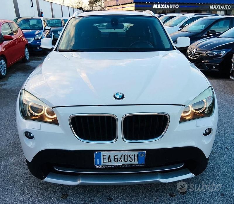 Usata BMW X1 Efficient Dynamics 177 CV (130 kW) 2010 Bianco SUV
