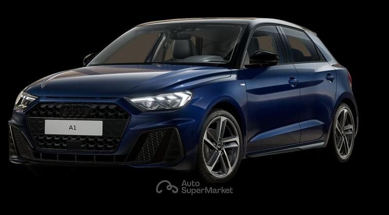 Blu Usata 2025 Audi A1 Sportback Black Edition Due volumi | 26.390 € (Ottimo prezzo) - Immagine 1/1