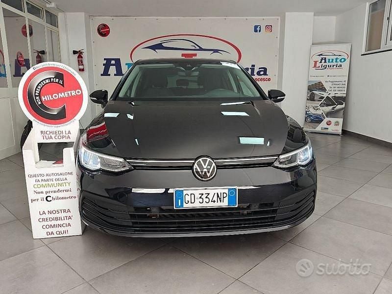 Usata VW Golf VII Life 2021 Nero Utilitaria