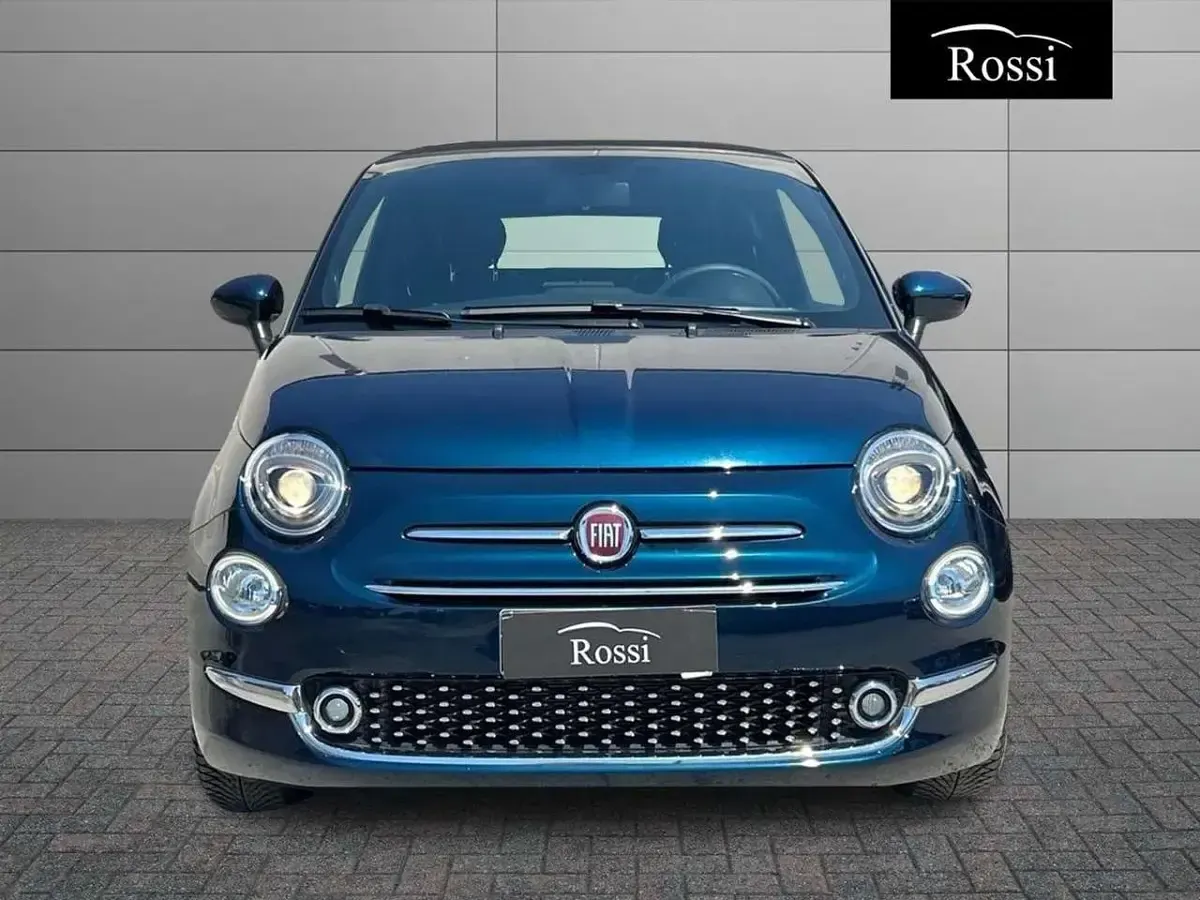 Usata Fiat 500C Dolcevita 69 CV (50 kW) 2024 Blu metallizzato Cabrio