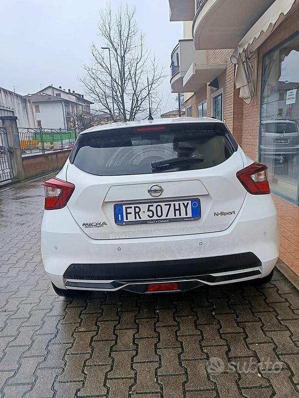 Usata Nissan Micra 2019 Bianco Utilitaria