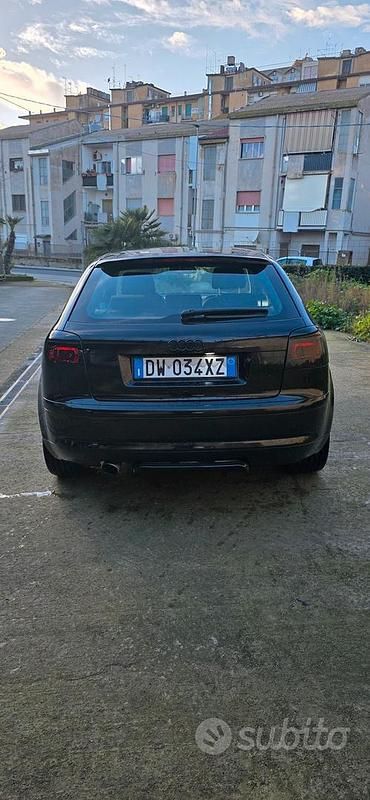 Usata Audi A3 105 CV (77 kW) 2006 Nero Utilitaria