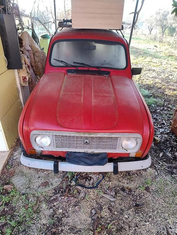 Usata Renault R4 1981 Rosso Berlina
