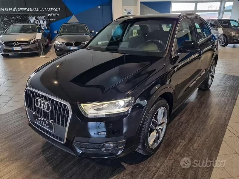 Usata Audi Q3 140 CV (102 kW) 2014 Nero SUV