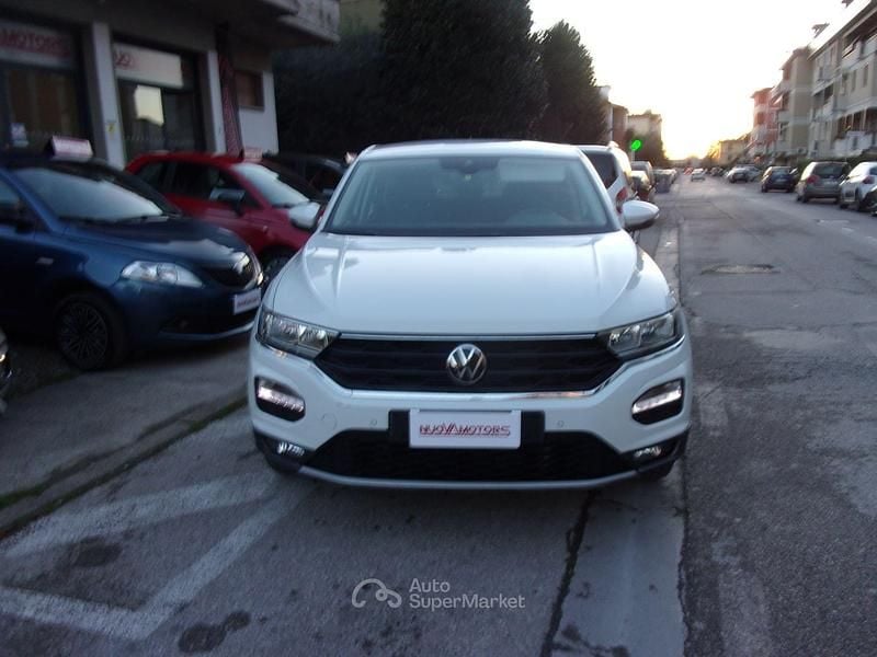 Usata VW T-Roc 110 CV (80 kW) 2021 Bianco SUV