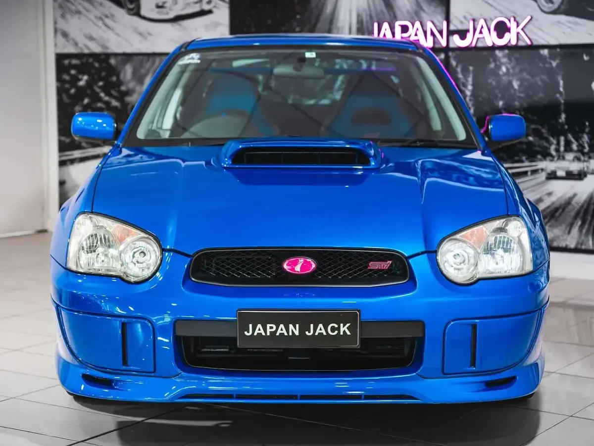 Usata Subaru Impreza 280 CV (205 kW) 2003 Blu/azzurro Berlina