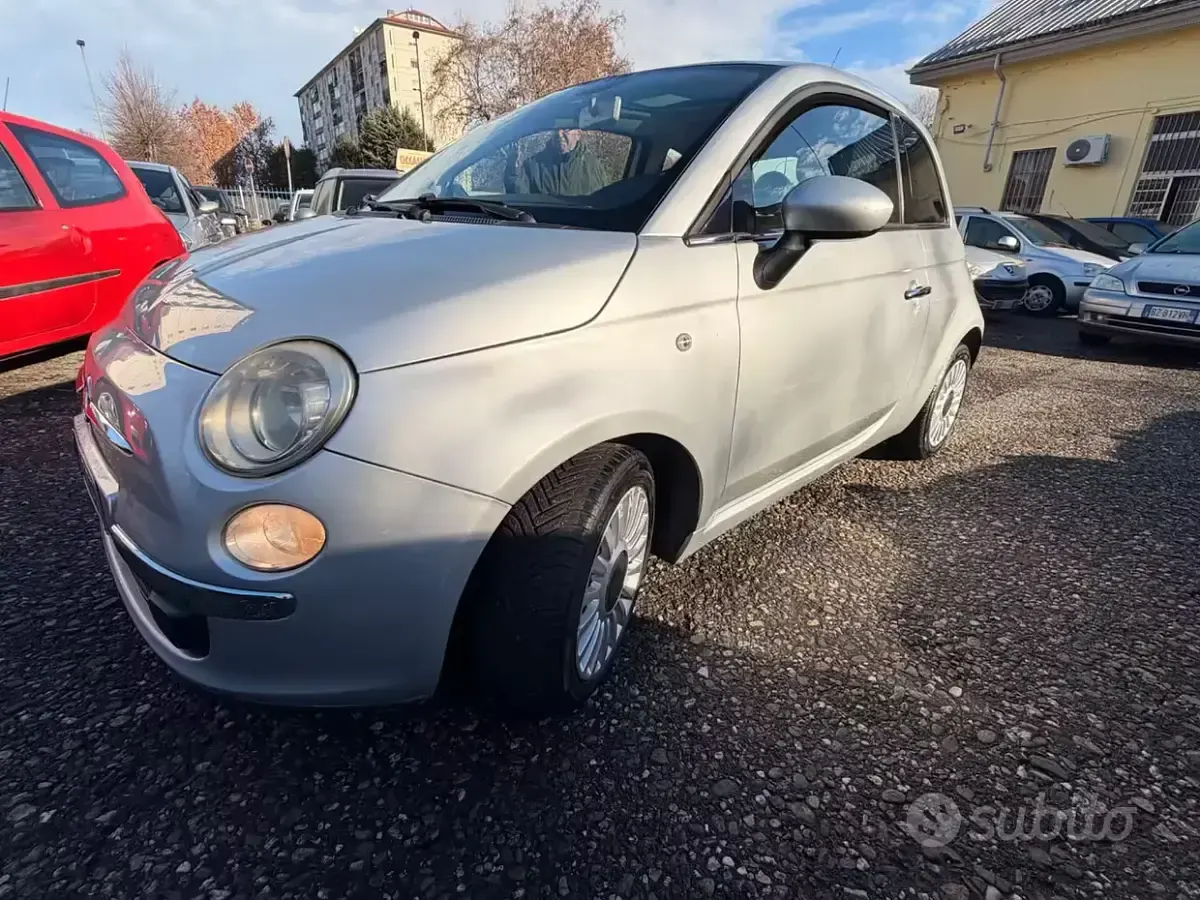 Usata Fiat 500 Lounge 69 CV (50 kW) 2012 Grigio Berlina