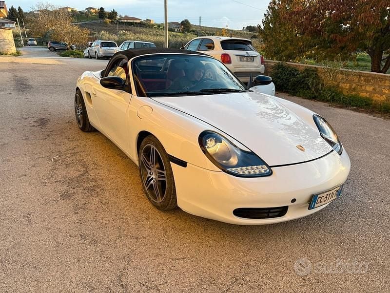 Usata Porsche Boxster 1999 Bianco Cabrio
