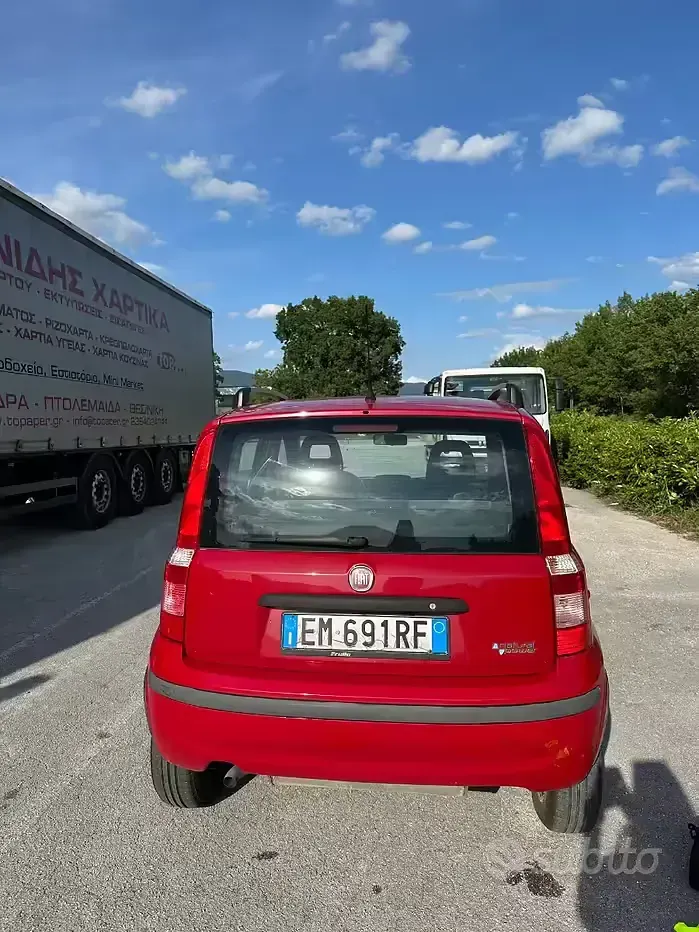 Usata Fiat Panda 77 CV (56 kW) 2012 Rosso Utilitaria