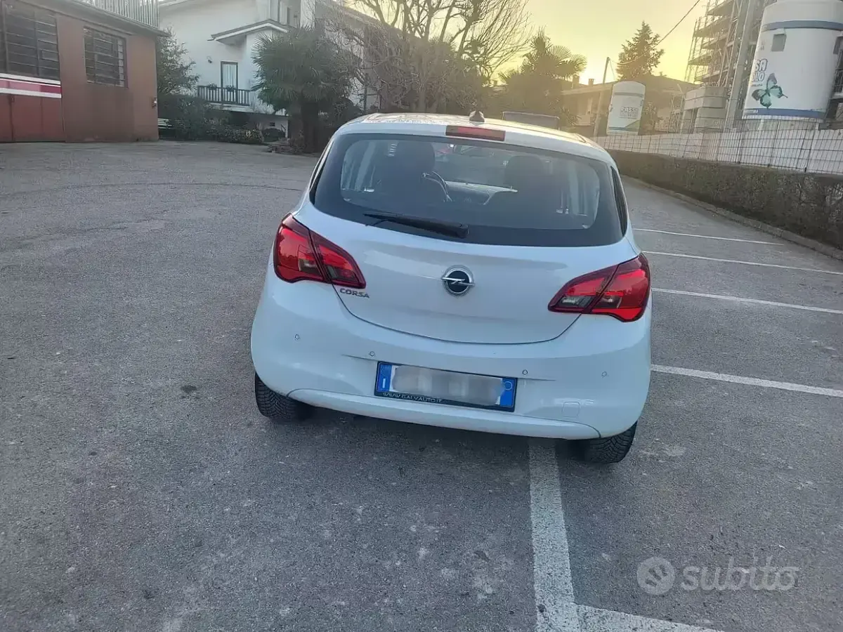 Usata Opel Corsa 90 CV (66 kW) 2016 Bianco Utilitaria