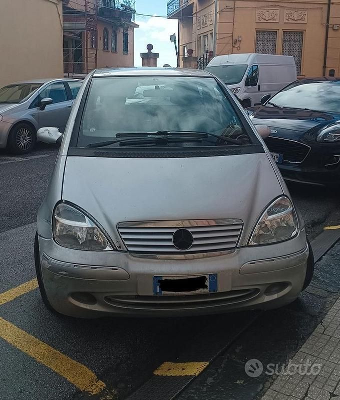Usata Mercedes A160 102 CV (75 kW) 2001 Grigio Monovolume