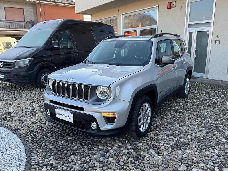 Usata Jeep Renegade Limited 150 CV (110 kW) 2019 Grigio SUV