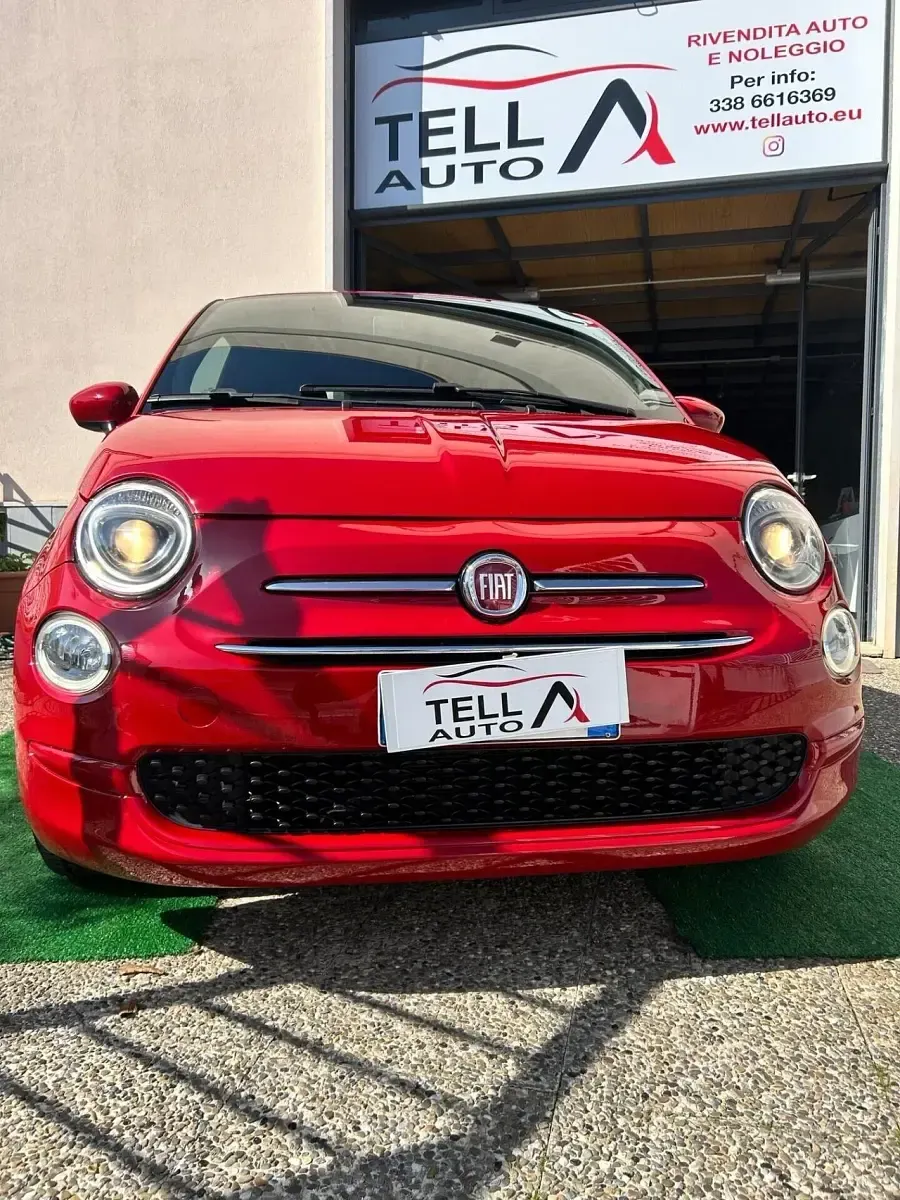 Usata Fiat 500 Lounge 69 CV (50 kW) 2021 Rosso Berlina