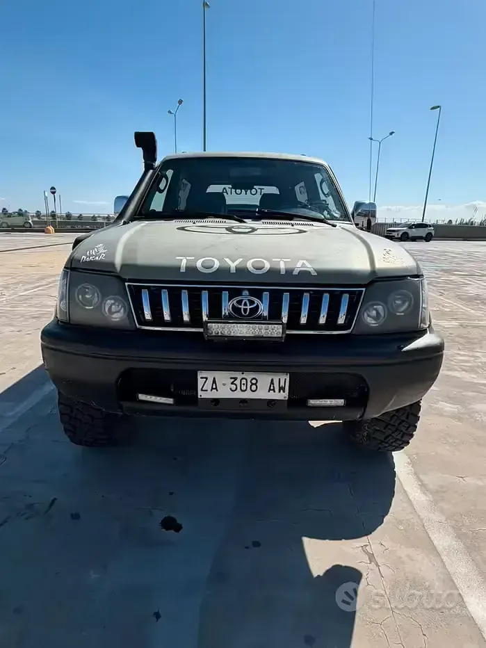 Gebraucht Toyota Land Cruiser 125 PS (91 kW) 1997 Grün SUV