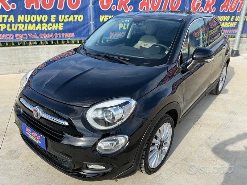 Usata Fiat 500X Lounge 120 CV (88 kW) 2015 Nero SUV