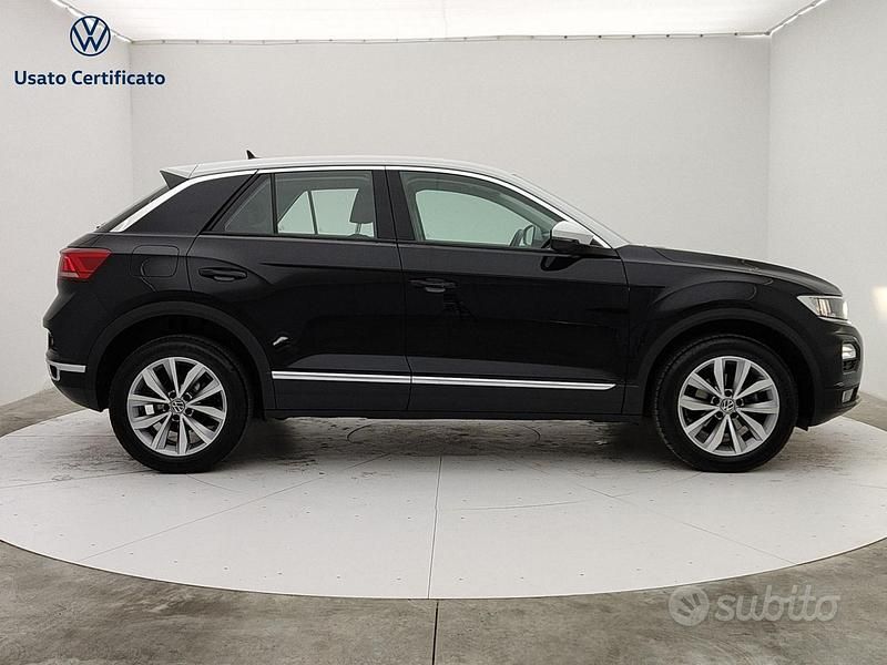 Usata VW T-Roc Style 110 CV (80 kW) 2021 Nero SUV