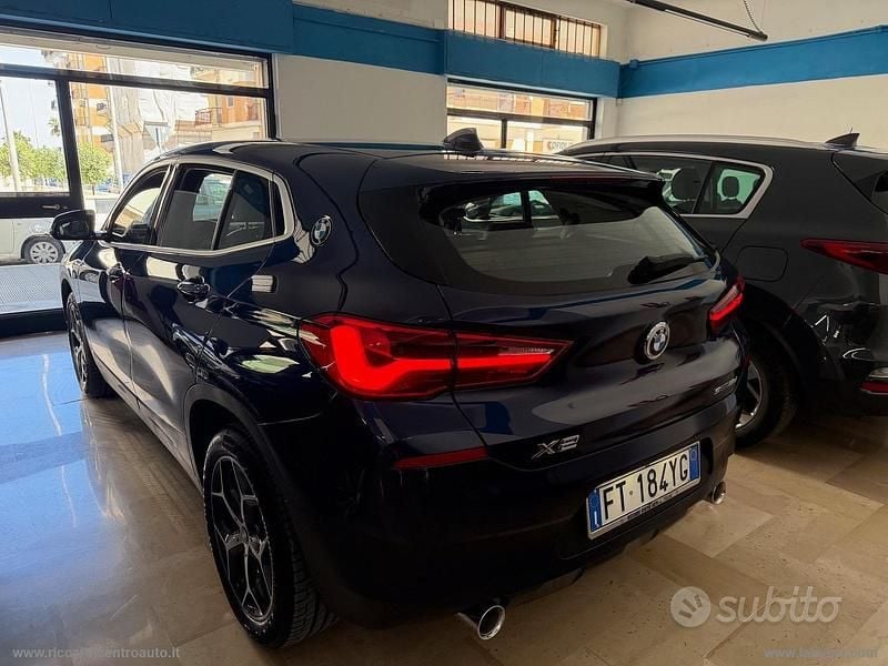 Begagnad BMW X2 Efficient Dynamics 150 HK (110 kW) 2019 Blå SUV