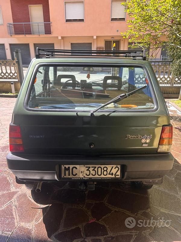 Usata Fiat Panda 1990 Verde Utilitaria