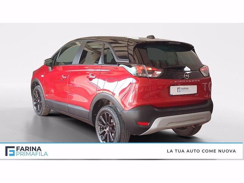 Usata Opel Crossland X Design & Tech 83 CV (61 kW) 2022 Rosso/ tetto nero SUV