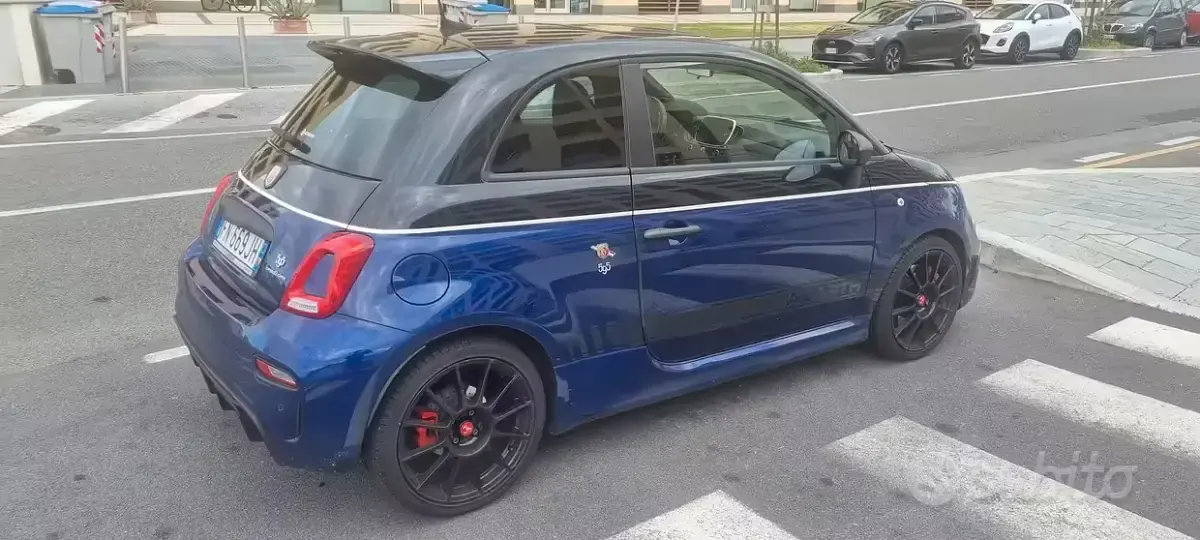 Usata Abarth 595 Competizione 180 CV (132 kW) 2018 Bluazzurro Utilitaria