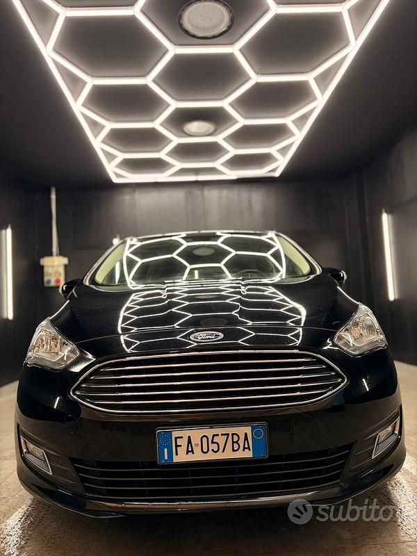 Usata Ford C-MAX 125 CV (91 kW) 2015 Nero Monovolume