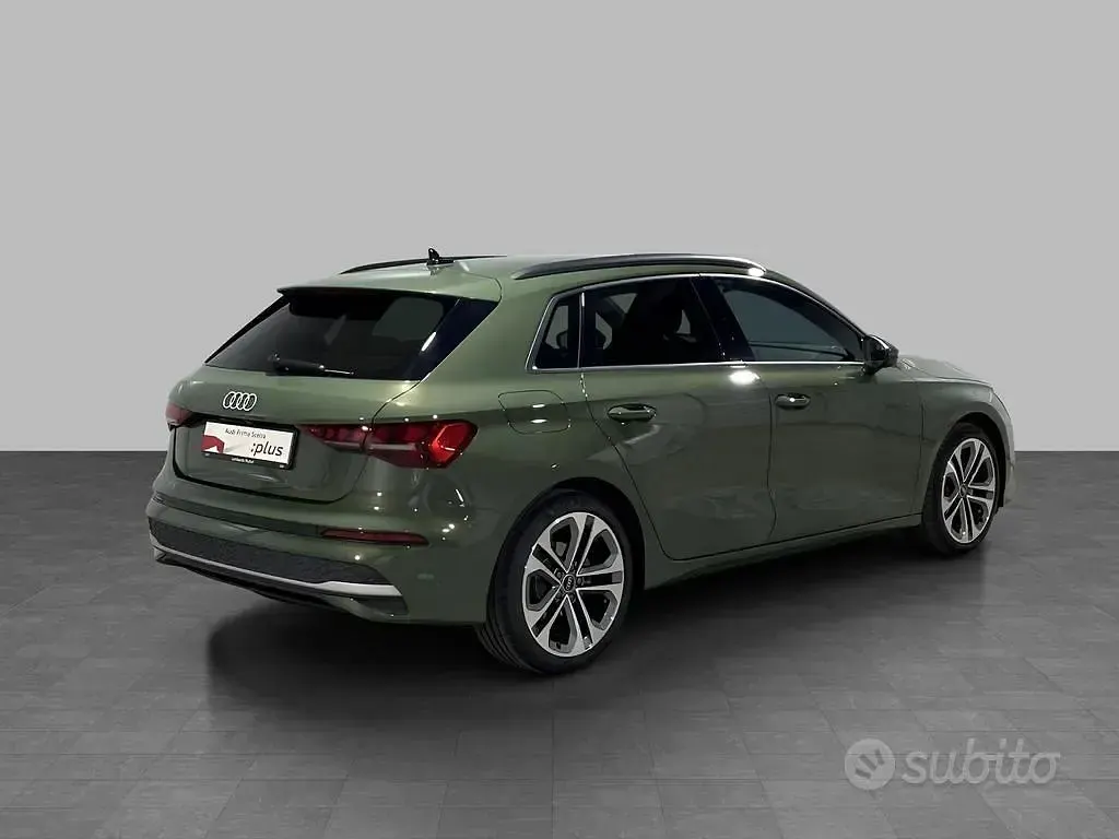 Usata Audi A3 Advanced Plus 150 CV (110 kW) 2026 Verde distretto metallizzato Berlina