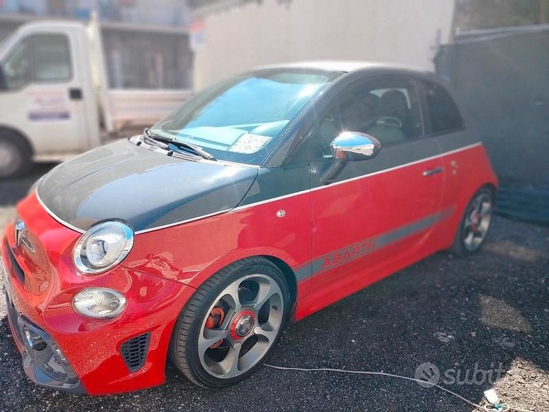 Usata Abarth 595 160 CV (117 kW) 2013 Rosso Cabrio